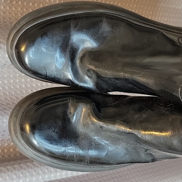 Camper Turtle Black Ankle Boots Size 40